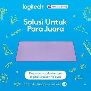 Logitech Desk Mat Studio Series Mouse Pad XL Polos Anti-Slip