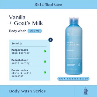 REI Skin Vanilla + Goat's Milk Body Wash