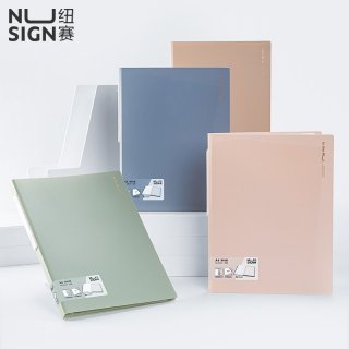 12. Nusign Display Book File Map Clear Holder A4