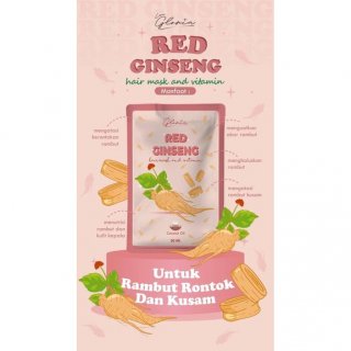 Red Ginseng - Lea Gloria Hair Mask And Vitamin Masker Rambut Perawatan Rambut