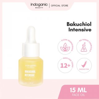 21. Indoganic Beauty Bakuchiol Intensive Face Oil, Skincare Organik yang Menyembuhkan Jerawat