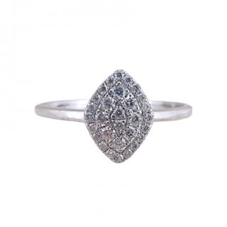 1. Ring Cincin Diamond Emas Alena - GDR 4076W