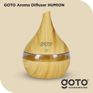 9. Goto Humion Humidifier Diffuser Aroma Terapi Essential Oil Pelembab, Pengharum Ruangan yang Cantik