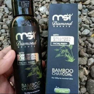 22. MSI Bamboo Charcoal Facial Wash - Sabun Arang Bambu Cair 