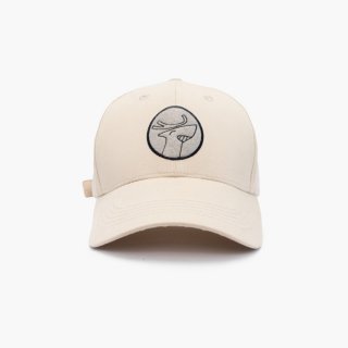ARTCH - Topi Baseball Hat Caps Polo - Cream