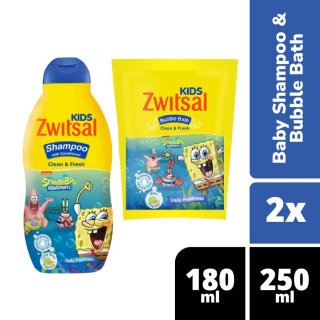 Zwitsal Kids Shampo Clean & Fresh 180Ml