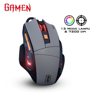 GAMEN Mouse Gaming Wired GM300 7200 DPI