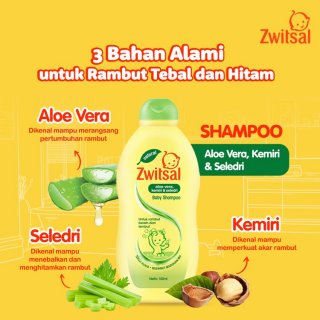 Zwitsal Natural Baby Shampoo 