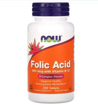 NOW Foods Folic Acid