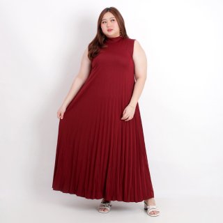 9. Eve Baju Pesta Big Size Baju Terusan Dress Jumbo Wanita Hyget Premium FDD030