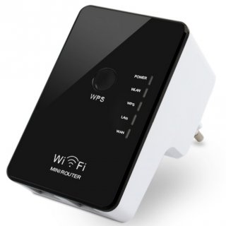 3. Kextech WiFi Router Wireless-N Repearter 2 LAN Port 300Mbps - LV-WR02B
