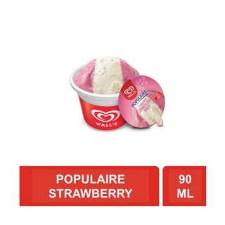 Populaire Strawberry Ice Cream 90ml