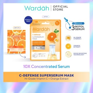  Wardah C-defense SuperSerum Mask 20 ml