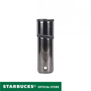 20. Starbucks Tumbler 16oz Double Wall Stainless Steel Gray with Siren Badge Core