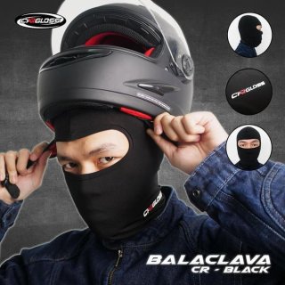 11. Balaclava Cargloss Masker Berkendara Hitam agar Terhindar dari Debu dan Polutan