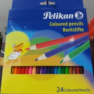 10. Pelikan Pensil Warna 24pcs
