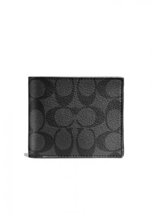 Coach Compact ID Signature Wallet F74993