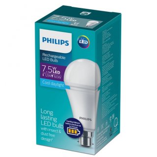 Philips Lampu LED Emergency Rechargeable 7.5W 6500K Putih