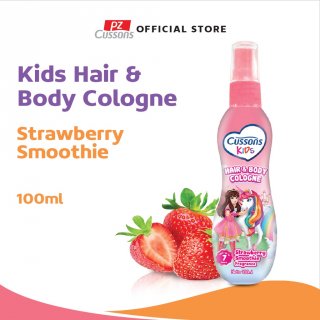 30. CUSSONS KIDS Hair & Body Cologne Strawberry, Aromanya Segar dan Bikin Ceria