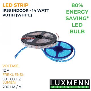 Luxmenn LED Lampu Strip Indoor IP33