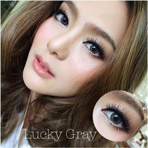 4. Softlens Dreamcon Dreamcolor Lucky Gray 14.5 mm