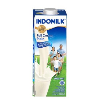 Indomilk Susu UHT Full Cream Plain