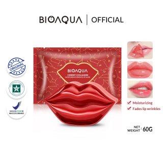29. Bioaqua Lip Mask Cherry Collagen