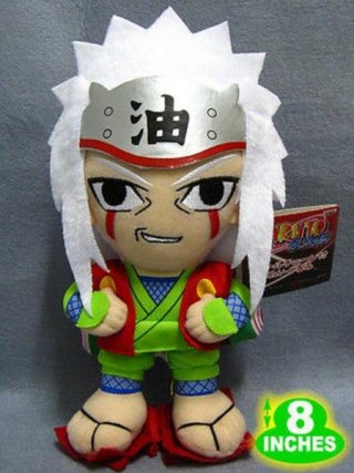 10. Boneka Jiraiya Boneka Naruto yang Suka Karakter Menarik 