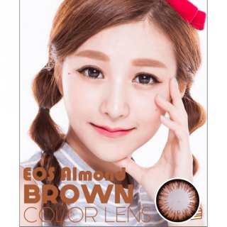 Eos Almond Brown Color Lens