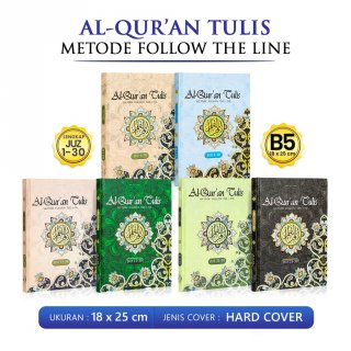 14. Al Quran Tulis Metode Follow The Line B5 Per Juz