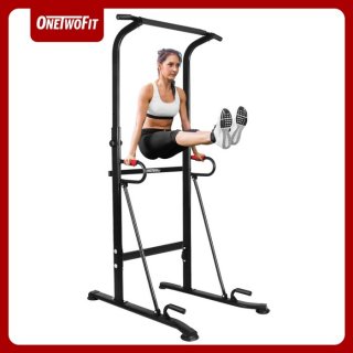 OneTwoFit Adjustable Height Pull Up Station