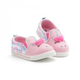 5. Gabino Sepatu Anak Perempuan Slip On Casual Adara Pink - G3BB9005
