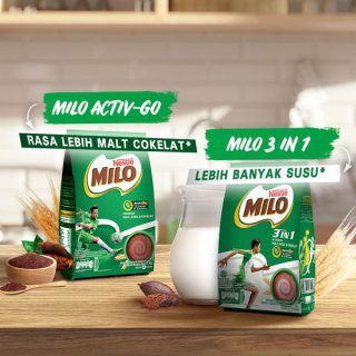 MILO ACTIV-GO Minuman Cokelat Berenergi Pouch 790g