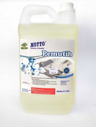 Cairan Pemutih Pakaian 5 Liter -MOTTO-