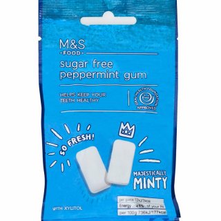 Marks & Spencer Food Sugar Free Peppermint Gum