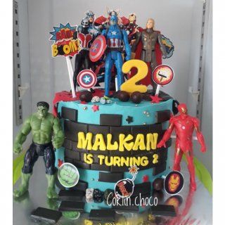 Fitriziggy Cake BirthdayCake Birthday Avengers