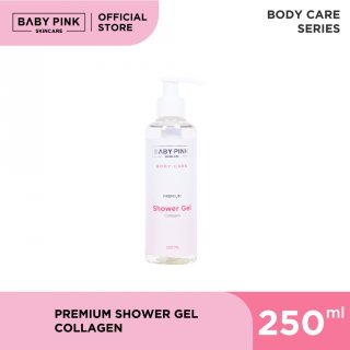25. Baby Pink Shower Gel Collagen, Anti Aging untuk Kulit