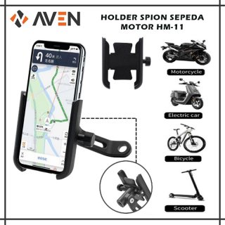 AVEN Phone Holder HP Spion Motor HM11 Universal Bracket Gojek Grab GPS
