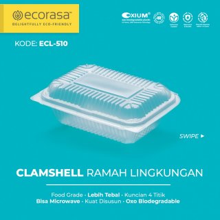 25. Clamshell Ecorasa Oxium ECL-510, Tempat Makan Ramah Lingkungan Pilihan Keluarga