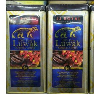 JJ Royal Coffee 100% Pure Luwak Robusta Coffee