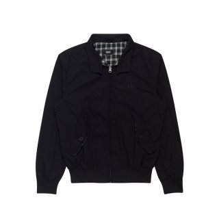 4. Screamous Jacket Harrington CLETO BLACK, Hangat dan Stylish