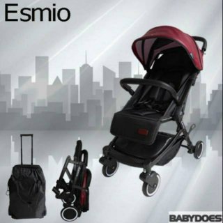 26. Babydoes CH 3481 Esmio Stroller, Memudahkan Membawa Bayi