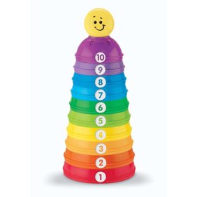 Fisher Price Brilliant Basics Stack and Roll Cups