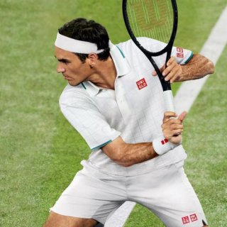 Uniqlo Dry Polo Shirt Roger Federer