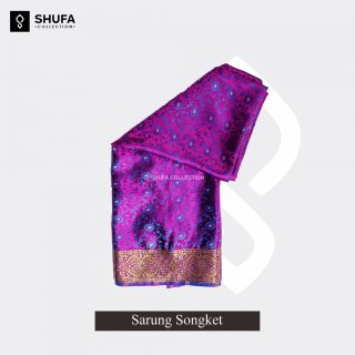 2. Sarung Songket Kain Samping Batik Khas Melayu by Shufa Collection, Bisa untuk Mix and Match