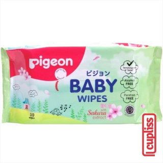 PIGEON Wet Tissue Baby Sakura 