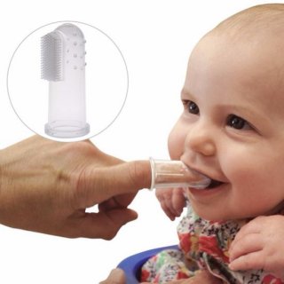 13. PURIFUKU Baby Safe Sikat Lidah Bayi, Membersihkan Bagian Dalam Mulut