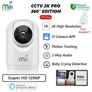 MILIFE SMART WIFI CAMERA 2K PRO 360 CCTV RUMAH 1296P PTZ HOME SECURITY
