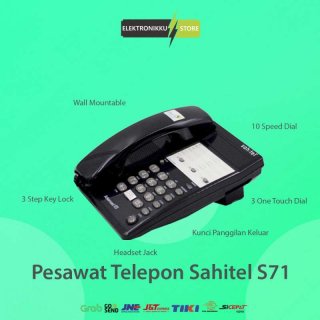Telephone Kabel Sahitel S71