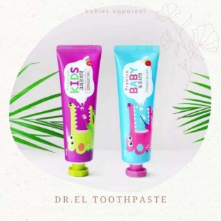 Dr. El Premium Toothpaste - Pasta Gigi Bayi Dan Anak